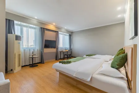 GreenTree Zhixuan Hotel (Hefei Railway Station International Auto City Zhusi Beach Subway Station) Отели рядом с достопримечательностью «Anhui Vocational And Technical College»