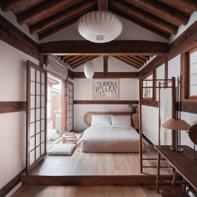 [NuileStay] Seoul Gorgeous Hanok - Gyeongbokgung Station(5min) Отели рядом с достопримечательностью «Скала Сонбави»