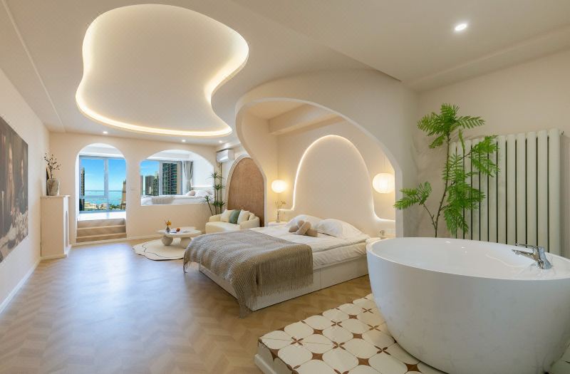 Qihai Yunzhu Scenic Apartment (Qingdao Railway Station Zhongshan Road)