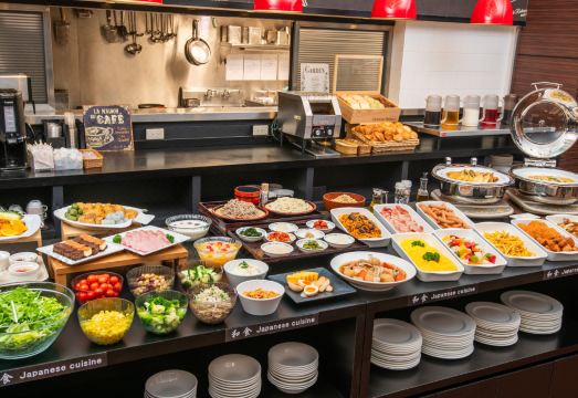 호텔 마이스테이스 우에노 이리야구치 간이 주방 예시