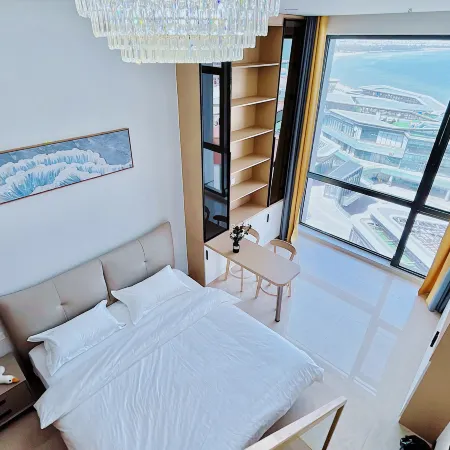 Crystal Bayview Hotel Jinghaiwan Scenic Apartment (Weihai Station Huafa New World)