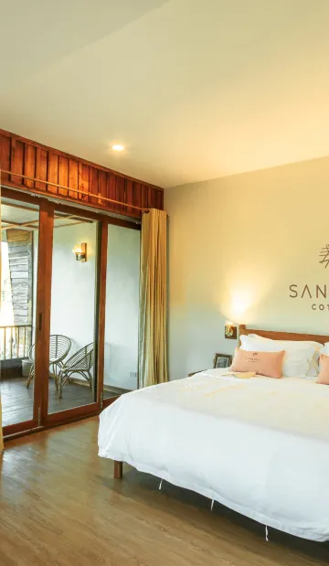 ห้องดีลักซ์พร้อมจากุซซี่