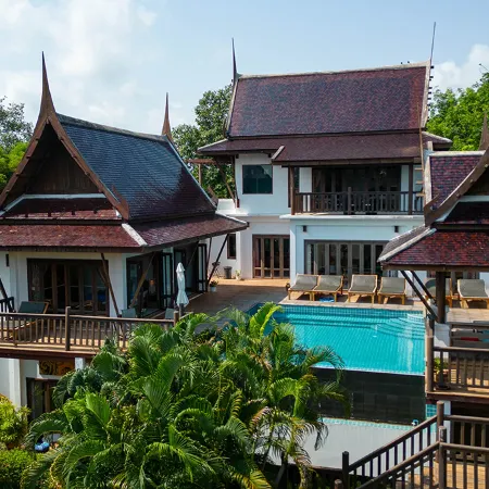 Spacious Thai Villa with Private Pool & Sea View