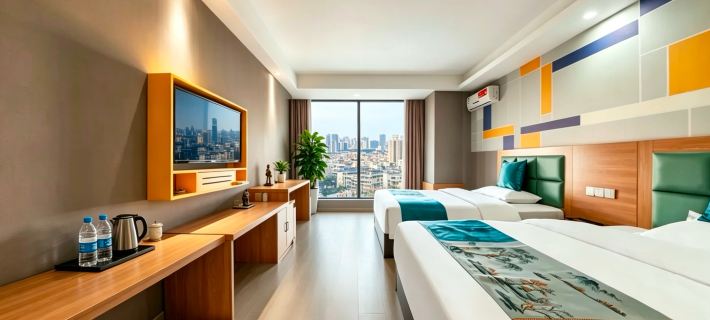 Huaxia Business Hotel ( Zhengzhou Xinzheng International Airport Branch) Hotel di Xinzheng