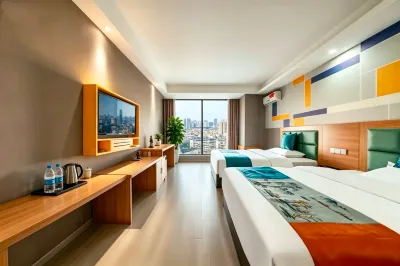 Huaxia Business Hotel ( Zhengzhou Xinzheng International Airport Branch) Hôtels à : 