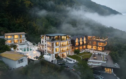 Zhi Yue·Bamboo Grove | Anji Private Hot Spring Designer Boutique Accommodation - Romantik