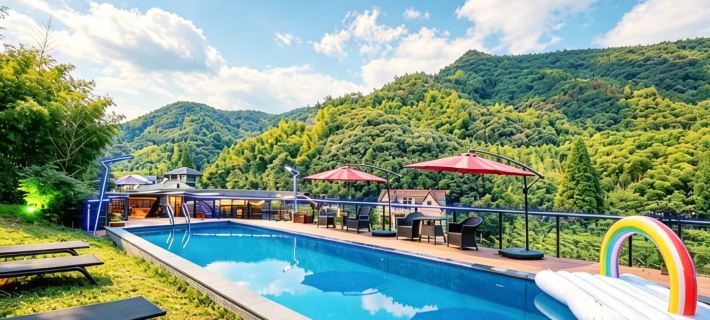 Xuxia Hot Spring Resort Meisu (Moganshan International Tourism Resort) Hotel di Deqing