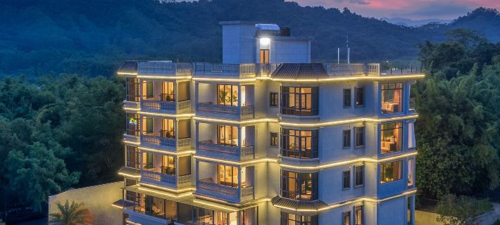 Nankunshan Linyun Oju High-End Homestay Hotel di Longmen County