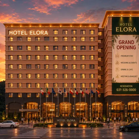 HOTEL ELORA Отели рядом с достопримечательностью «Станция метро Mangpo»