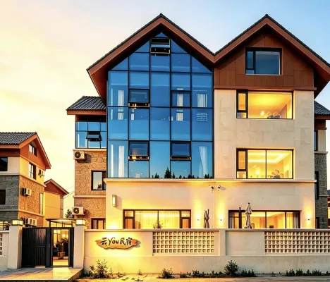 Yunyou Light Luxury Homestay (Burqin Branch) - Romantic
