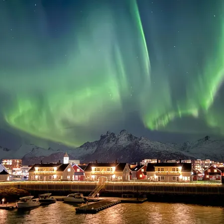 Rorbuene Svolvær Havn