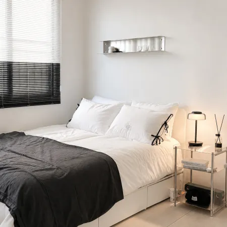 Gwangalli  Beach 10min/ 2BR 3Bed/4Guest/ 5min metro/1F