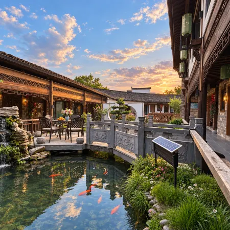 Hongcun Li · Qinghe MIRACLE · WONDERLAND Leisure Courtyard Mountain View Resort Chinese Inn