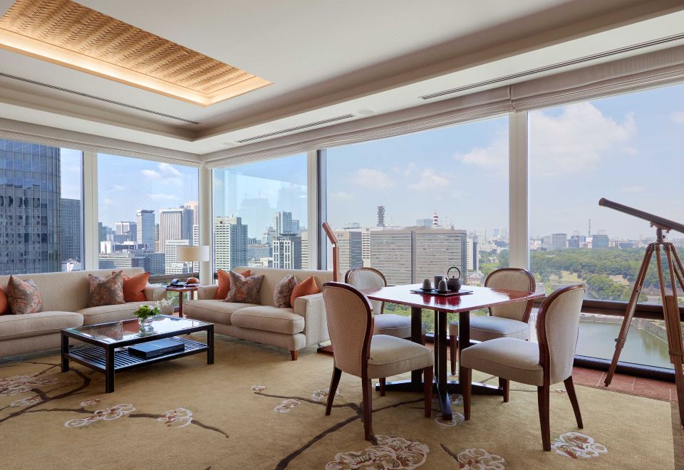 페닌슐라 도쿄 고층 빌딩 뷰