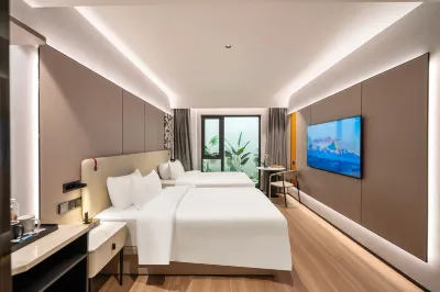 SK Simple Luxury Hotel (Shanghai Xujiahui Gymnasium Subway Station) Hotel in zona Denmark City