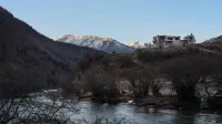 Siguniang Mountain Yangwangxingkong Snow Mountain Hotel[The best spot to view snow-capped mountains] - vue sur la montagne