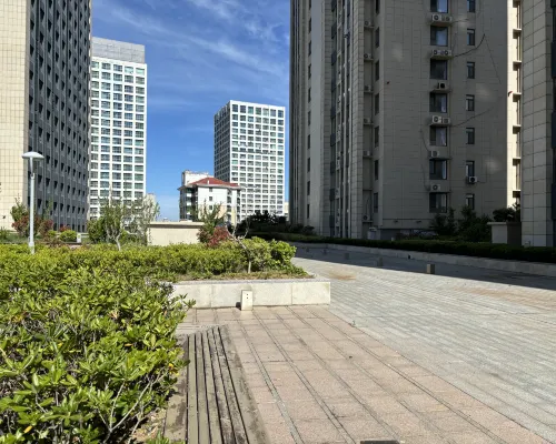 Qingyun Boutique Vacation Apartment (Weihai High-Speed Railway Station Hanlefang) Außen Photos