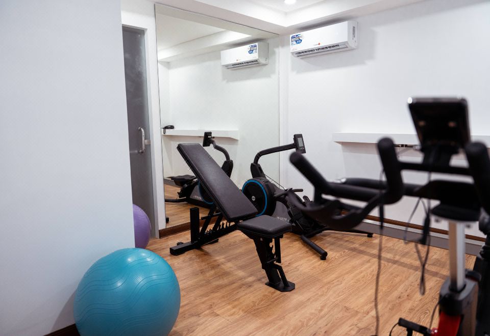 알베아 호텔의 로비 모습