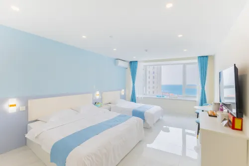 Weihai Wanghaige Seaview Apartment (Huoju 8th Street/International Bathing Beach)