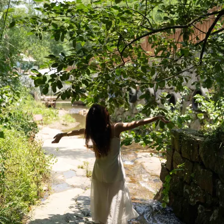 Yunshang Grassland·HilingCamp Mountain Xiashanshe Mountain Wild Hot Spring Holiday Beauty