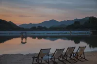 Mo Niuniu Cute Pets · Swimming Pool Stream Tracing Family-Friendly Ranch Fishing Resort Manor (Anji) - Beach