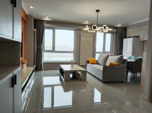 Michen Homestay (Harbin Bingxue Dajie Store) โรงแรมในJiangbei Sun Island. City Hall Area