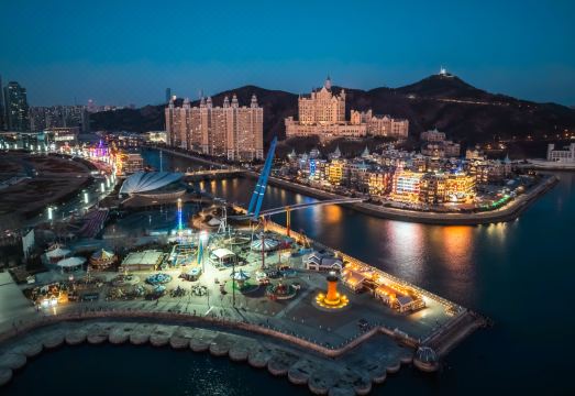 다롄 호텔 전망