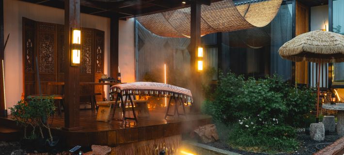 Huafeihua · Zen Aesthetics Homestay  From the street Hotels in Tekes