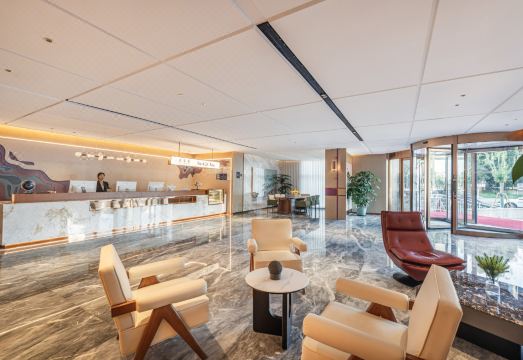 Yilong Hotel 조식 뷔페 이미지