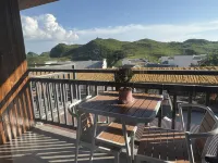 Looking at the mountain