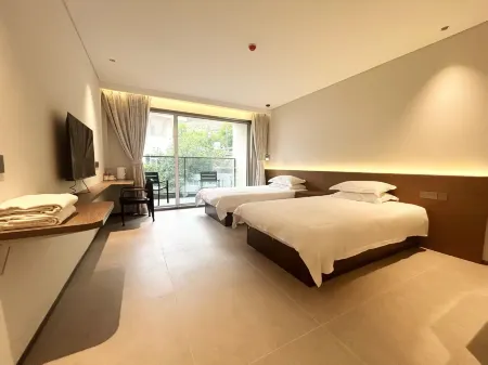 Xiehou Meisu Cultural Homestay (Laoshan Dongmaiyao Village) Отели рядом с достопримечательностью «Laoshan Taiqing Palace»