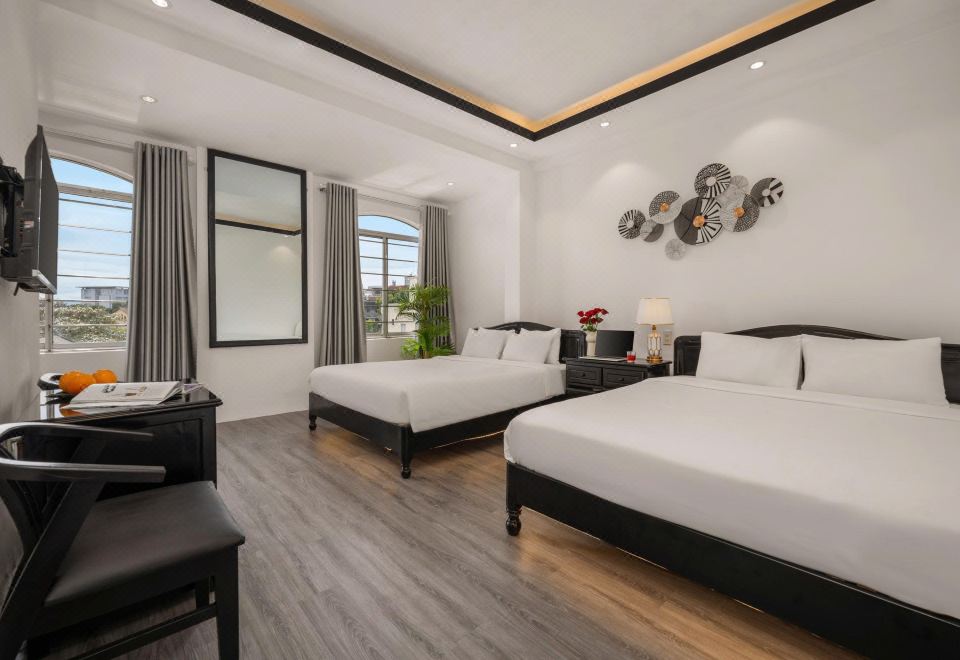 드 흐엉 즈엉 레지던스의 깔끔한 내부 공간