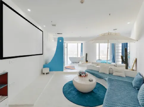 雲上.山海一線オーシャンビュー設計師アパートメント(廈門大学世茂雙子塔) 環島路周辺のホテル