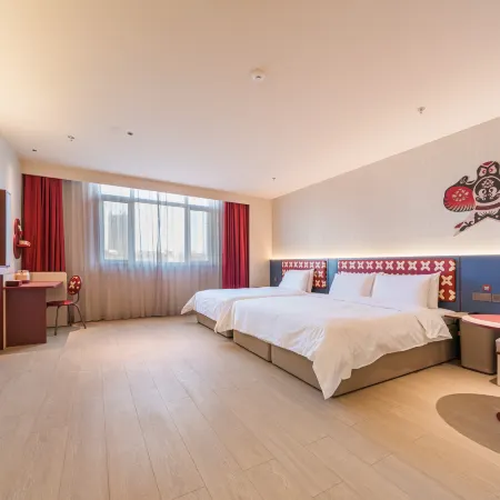 Ni Hao Hotel (Datong Kaiyuan Street Wancheng Center) Отели рядом с достопримечательностью «Больница локомотивов Датуна»