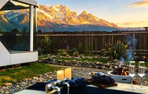 Luxcreek Space Pod | Enjoy Snow Mountain Sunrise View · Private Hot Spring · Vacation Homestay - Hot Springs