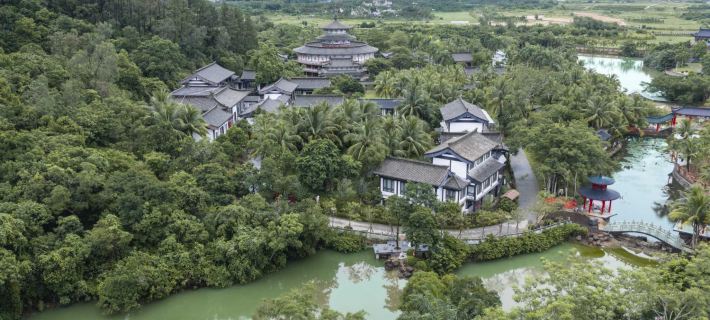 海南文筆峰夢境旅休度假村 定安住宿飯店
