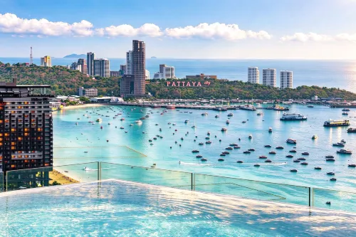 Sapphire Bay Residence Pattaya | Sky Infinity Pool & Sea View - New