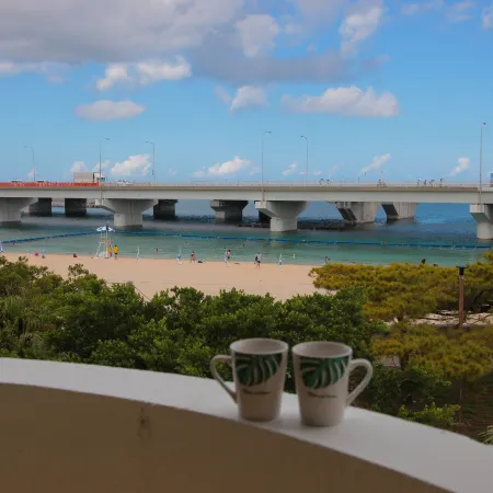 Hotel Gala Naha's Only Sandy Beach Front All Rooms Oceanview