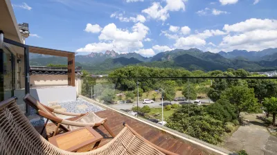九華山心田民宿（大願文化園店） 望華禪寺附近的飯店