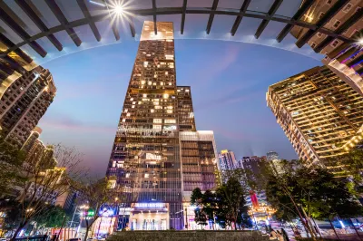 重慶山之渝高空江景飯店（解放碑來福士廣場店） 南濱路/彈子石住宿飯店