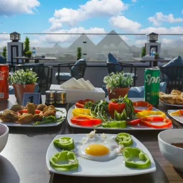 DAR Pyramids View Inn - Rooftop Отели рядом с достопримечательностью «Гиза»