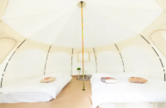 Utopian Desert Camping Hotel