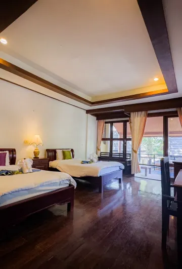 ห้องดีลักซ์ทวินบนเนินเขา