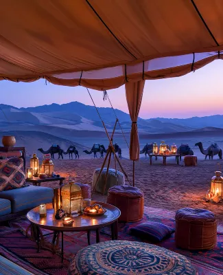 Impression Tengger Desert Camp Hotels near Tenggeli Desert