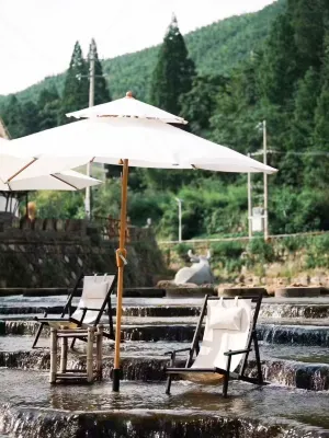 安吉雲樂·漂流溯溪·親子度假民宿（雲上草原高山旅遊度假區店） - 廚房