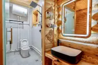 禾木雙穗禾·360°環山Slowly·原木風私享美宿（落日篝火晚會店） 布爾津住宿飯店