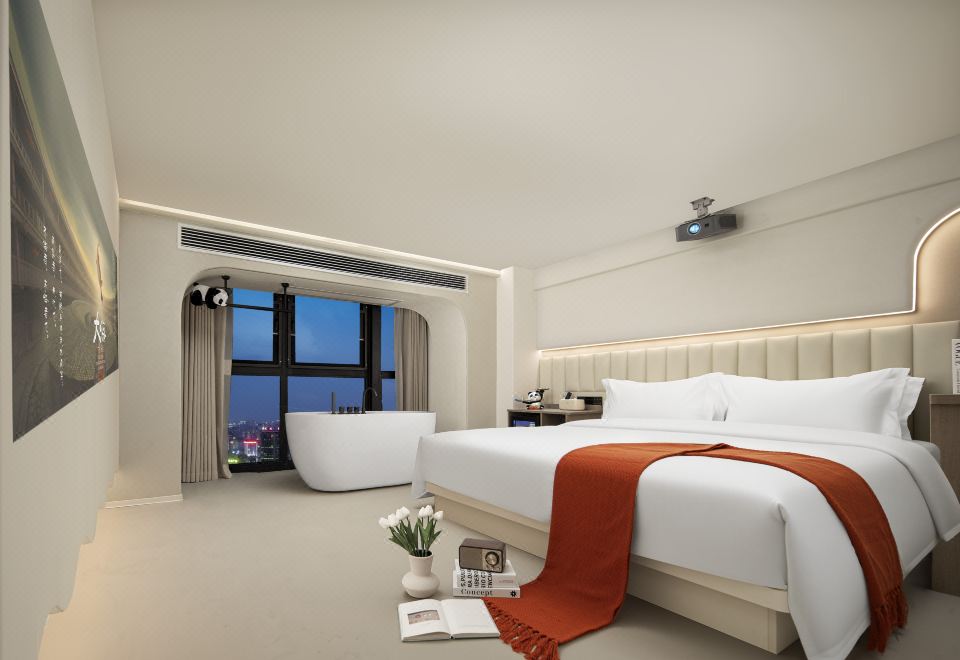 Utang Youtang Design Hotel의 현대적인 디자인 로비