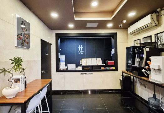 해리움 호텔 루프탑 테라스 야경