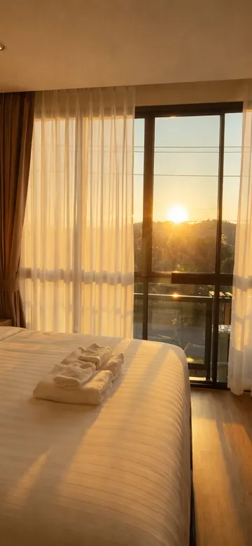 ห้องมาตรฐานวิวภูเขา(เตียงคิงไซส์)