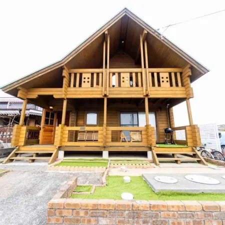 Shiga Lakeside Loghouse Kitoge 2